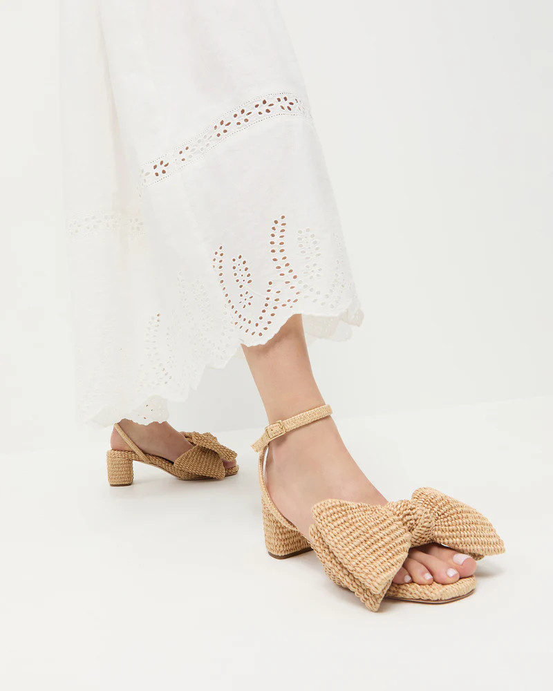 Carmen Natural Bow Sandal | Loeffler Randall
