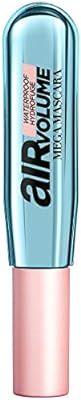 L'Oreal Paris Air Volume Mega Mascara, Lightweight Mega Volume Washable, WATERPROOF Blackest Blac... | Amazon (US)