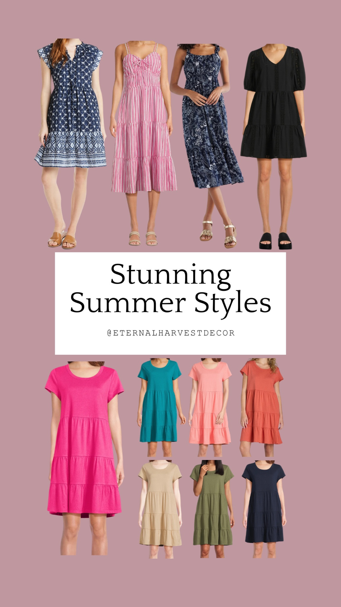 Stunning Summer Style Dresses @ Walmart! 

#LTKSummerSales #LTKxWalmart #LTKStyleTip