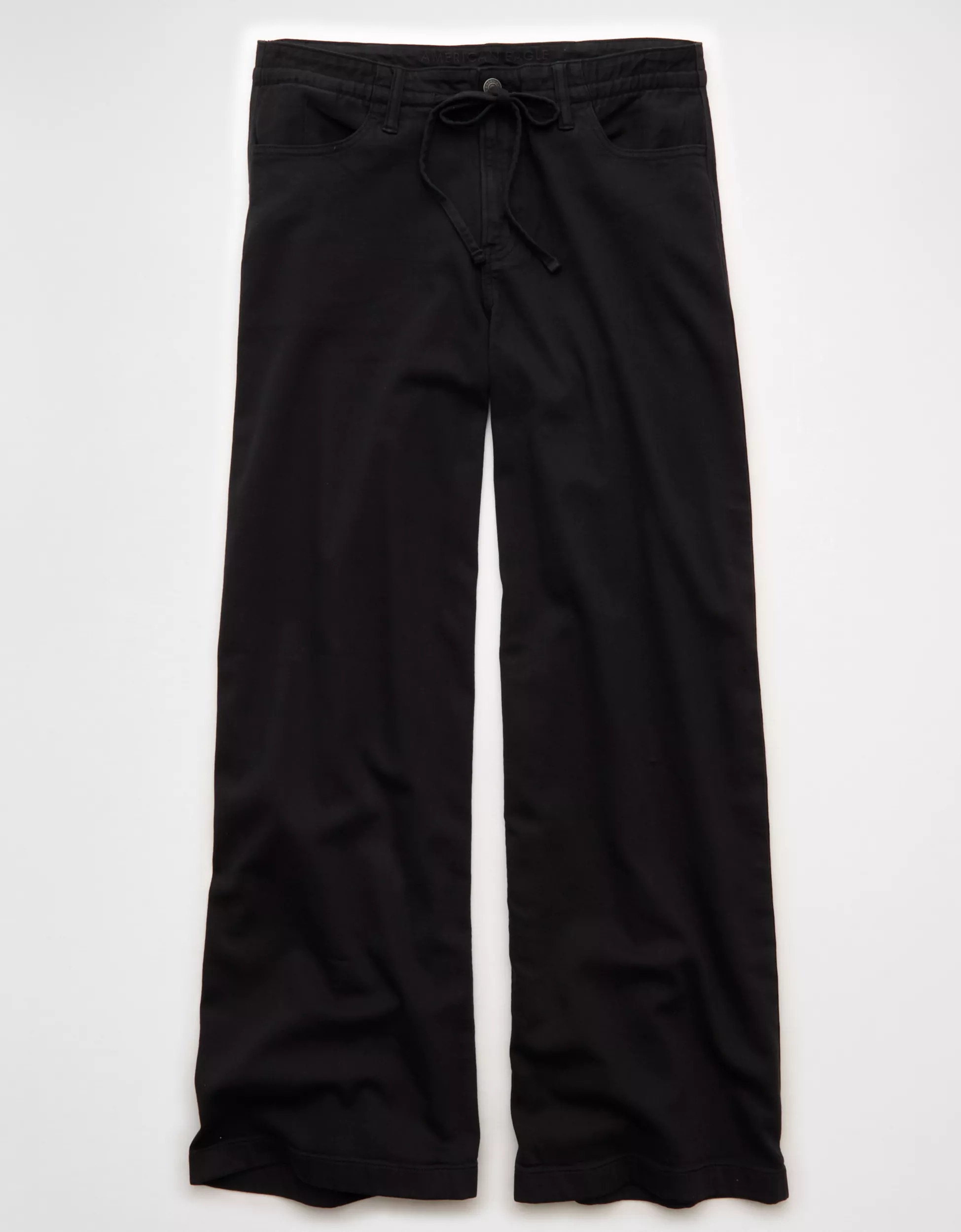 AE Dreamy Drape Stretch Low-Rise Ultra Wide-Leg Pant | American Eagle Outfitters (US & CA)
