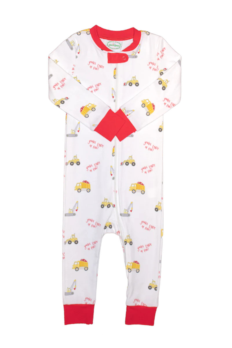 Construction Loungewear Onesie | Grace and James Kids