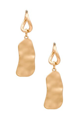 8 Other Reasons Hammered Hoops in Gold from Revolve.com | Revolve Clothing (Global)