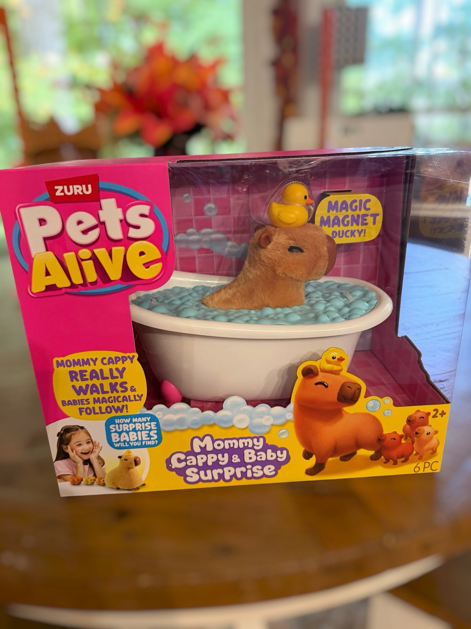 🦫💦 The Cutest Capybara Surprise Toy!

This might be the cutest toy ever! 🥹🦫✨ The ZURU Pets Alive Mommy Cappy & Baby Surprise set is packed with fun—Mommy Cappy really walks, makes adorable capybara sounds, and the surprise baby capybaras magically follow along! 💕

You won’t know if you’ll find 2 or 3 surprise babies until you open it! 🎁 Perfect for little animal lovers, pretend play, birthdays, or a fun surprise gift. 🥰🛍️

Capybara toy, ZURU Pets Alive, surprise toy, interactive toy, walking toy, toddler toys, kids gift ideas, animal toys, capybara gifts, birthday gift for kids, fun toys for girls, interactive animal toy, surprise reveal toy 🦫💗🎀✨

#LTKKids #LTKHome #LTKmomlife