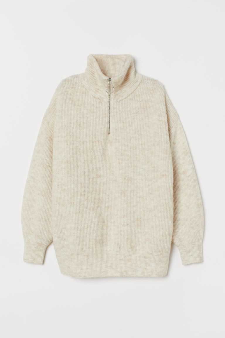 Sweater with High Collar | H&M (US + CA)