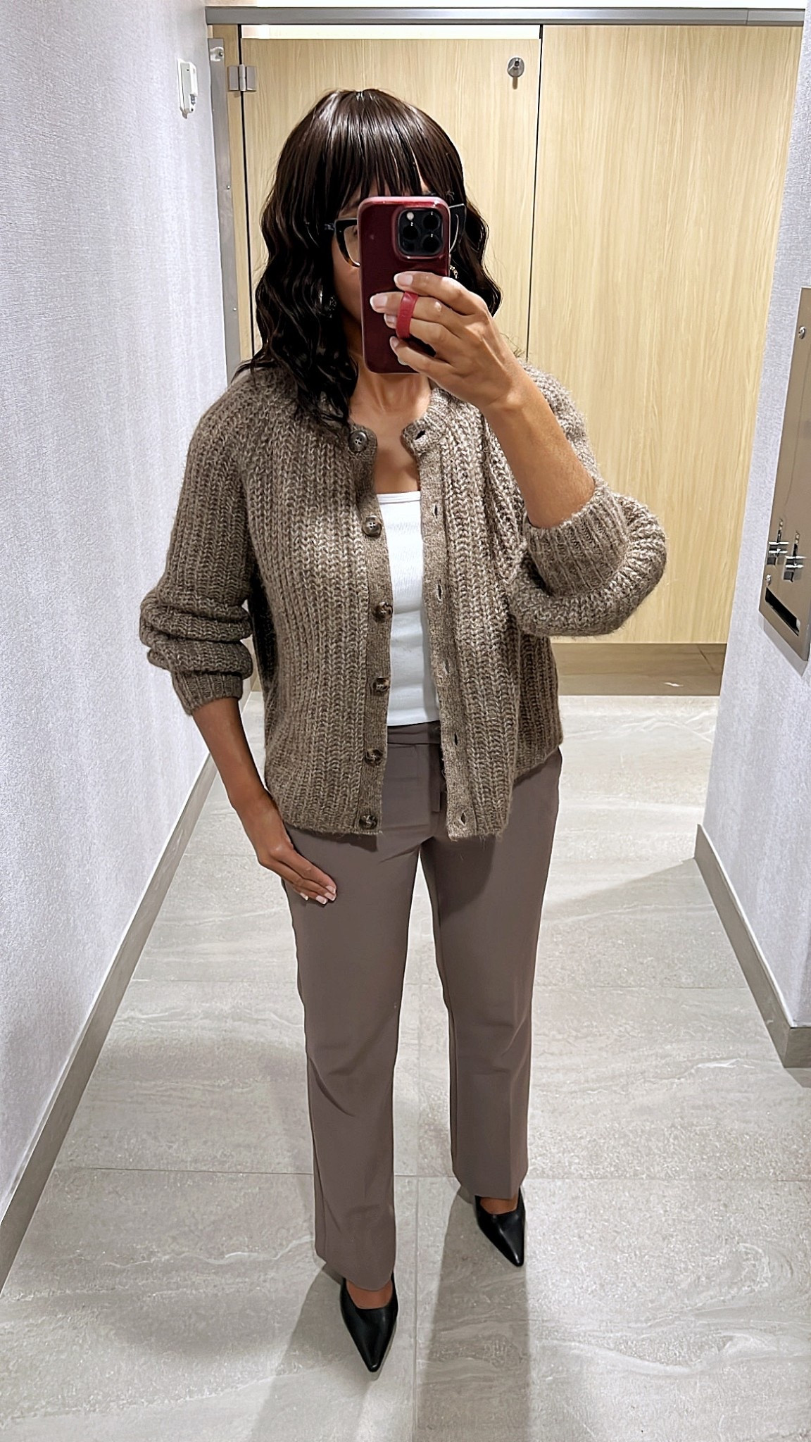 Outfits Lately - Office Workwear

• Sézane Emile Cardigan
• Banana Republic Logan Pant (old)
• Aritzia HomeStretch Rib Longsleeve
• Kendra Scott Kaia Hoop Earrings
• Lexxy Pointed Toe Pump  - size 10

workwear, office outfit, business casual, affordable workwear, fall outfit, work outfit, fall workwear, women's fashion, winter fashion, winter style, winter outfit inspo, fall ootd, winter sweater, winter outfit

#LTKootd #LTKgrwm

#LTKSeasonal #LTKFindsUnder50 #LTKOver40 #LTKWorkwear #LTKSaleAlert #LTKdayinmylife #LTKMidsize #LTKFindsUnder100