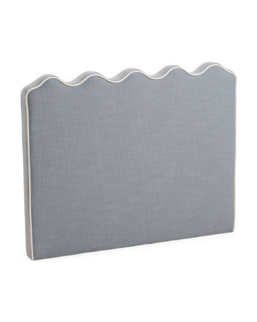 Scalloped Edge Wall Mounted Twin Size Headboard | Marshalls