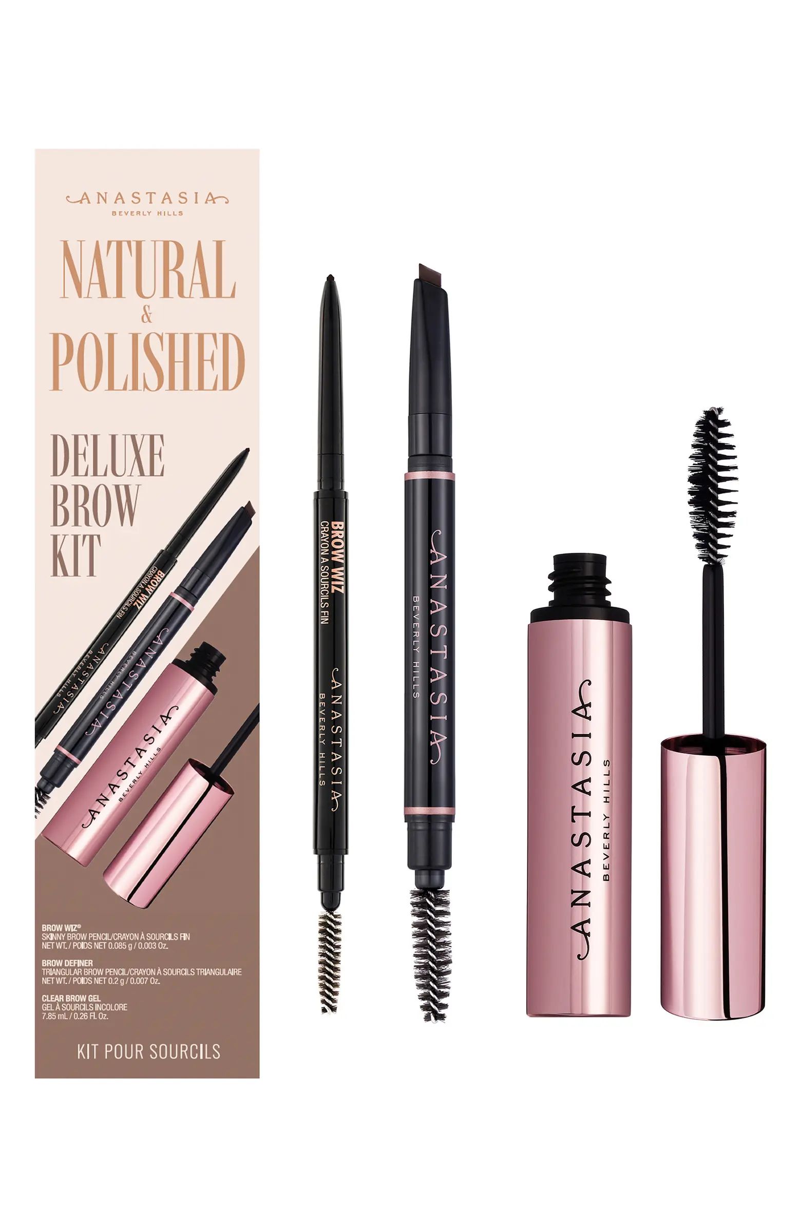 Anastasia Beverly Hills Natural & Polished Deluxe Eyebrow Kit $73 Value | Nordstrom | Nordstrom