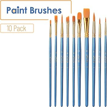 Mr. Pen- Paint Brushes, 10pc, Paint Brushes for Acrylic Painting, Art Brushes, Drawing and Art Su... | Amazon (US)