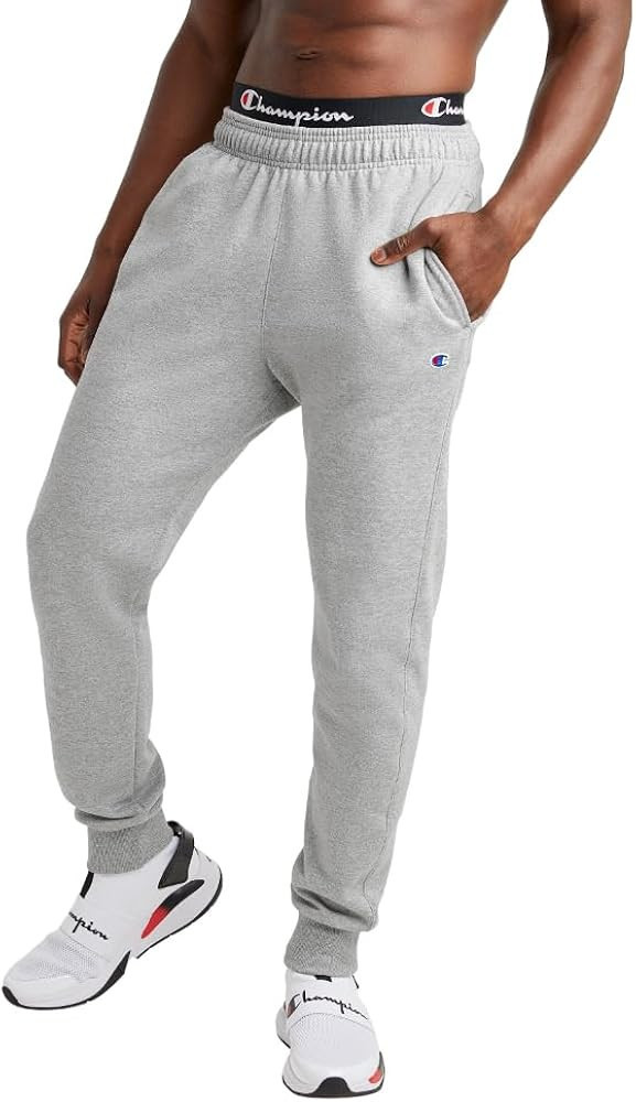 Champion Men's Joggers, Powerblend, Fleece Joggers, Comfortable Sweatpants for Men (Reg. or Big &... | Amazon (US)