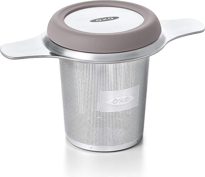 OXO Brew Tea Strainer Basket - Fine Mesh, Stainless Steel | Amazon (US)