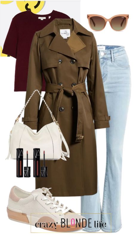 I keep finding more and more must haves at the Nordstrom Anniversary sale! This Sam Edelman trench coat is perfect for fall and looks so cute with a simple pair of jeans and sneakers!

#LTKsalealert #LTKxNSale #LTKstyletip