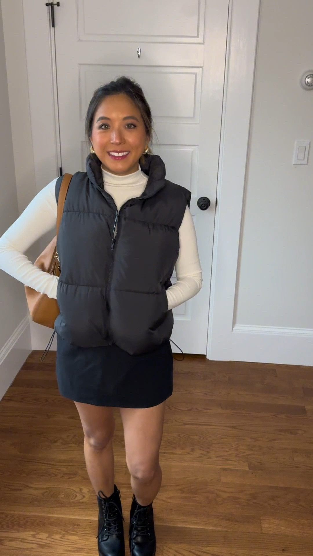 Wardrobe essential for the girls who are always cold!!!🥶 

A warm puffer vest is such a closet staple for the winter for an extra layer of warmth! This one is on sale for under $40. It’s thick and will keep you warm. Love that there are pockets 🙌🏻 and drawstrings to adjust the waistline 👌🏻