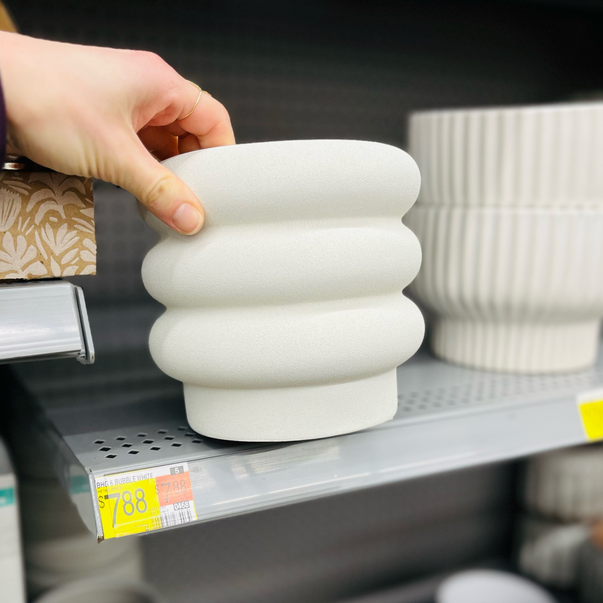 Have you seen the trendy planters at Walmart this year?! 🤩 This bubble planter comes in black and white and is under $8! 🔥😱 This was the VERY last one at our store so grab one before they’re gone!

#LTKFind #LTKSeasonal #LTKhome