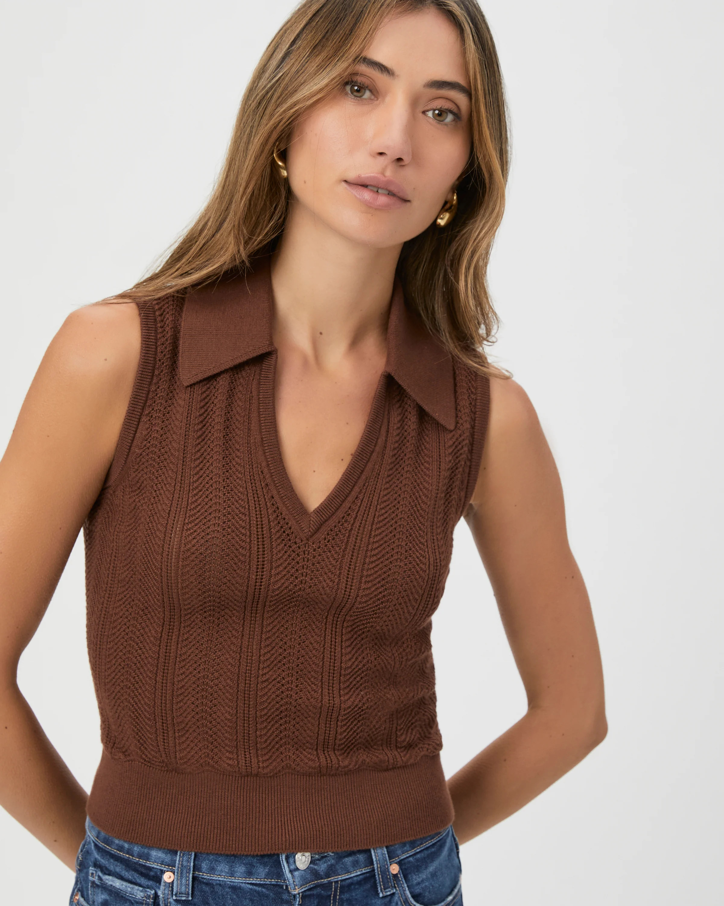 Rossana Sweater Tank | Paige