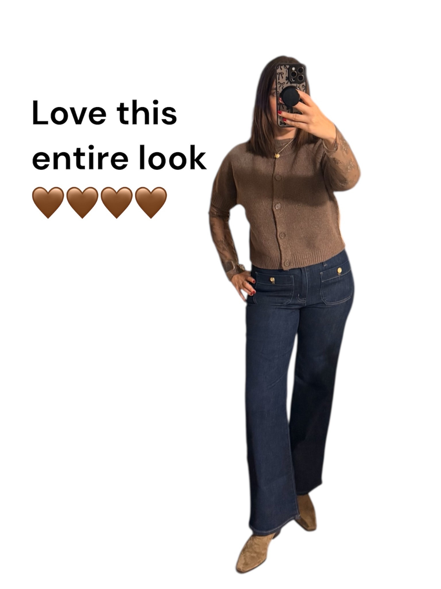 ⭐️I am 5’6, 134lbs-ish…I’m usually in a size small in tops and small/4/27 in bottoms. All links can be found on the @shopLTK app, following @lyndaro all content and sizing info can be found in the LTK app!!

#LTKootd #LTKOver40