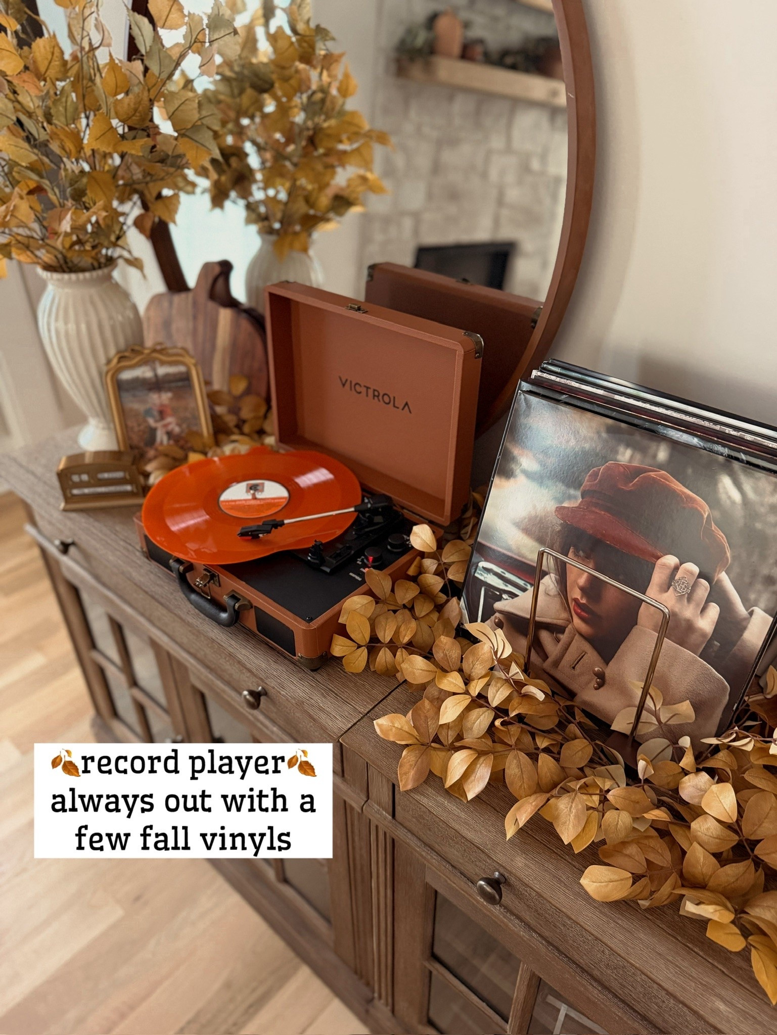 Always get the record player out this time of year!! Linked some other fall favs below!

#LTKHome #LTKSeasonal #LTKmomlife