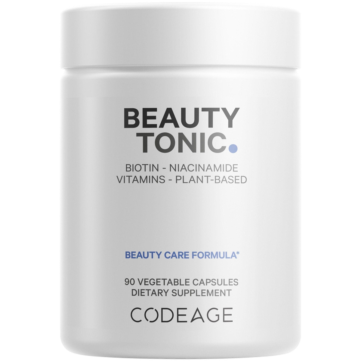 Codeage Beauty Tonic, Biotin, Vitamin C & E, Vegan Collagen Builder Daily Supplement - 90ct | Macys (US)