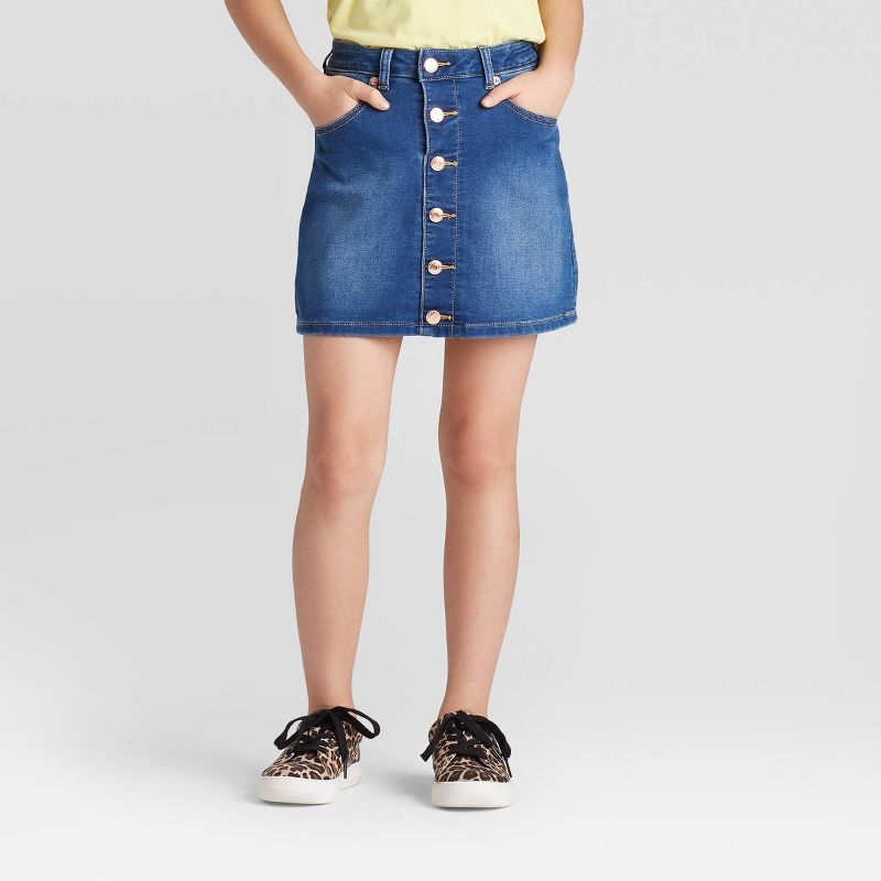 Girls' Jeans Skirt - Cat & Jack™ | Target