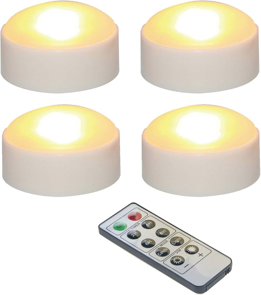 CANDLE CHOICE Halloween LED Pumpkin Lights with Remote Timers Battery Operated Jack-O-Lantern Lig... | Amazon (US)