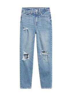 Higher High-Waisted O.G. Straight Ripped Jeans for Women | Old Navy (US)
