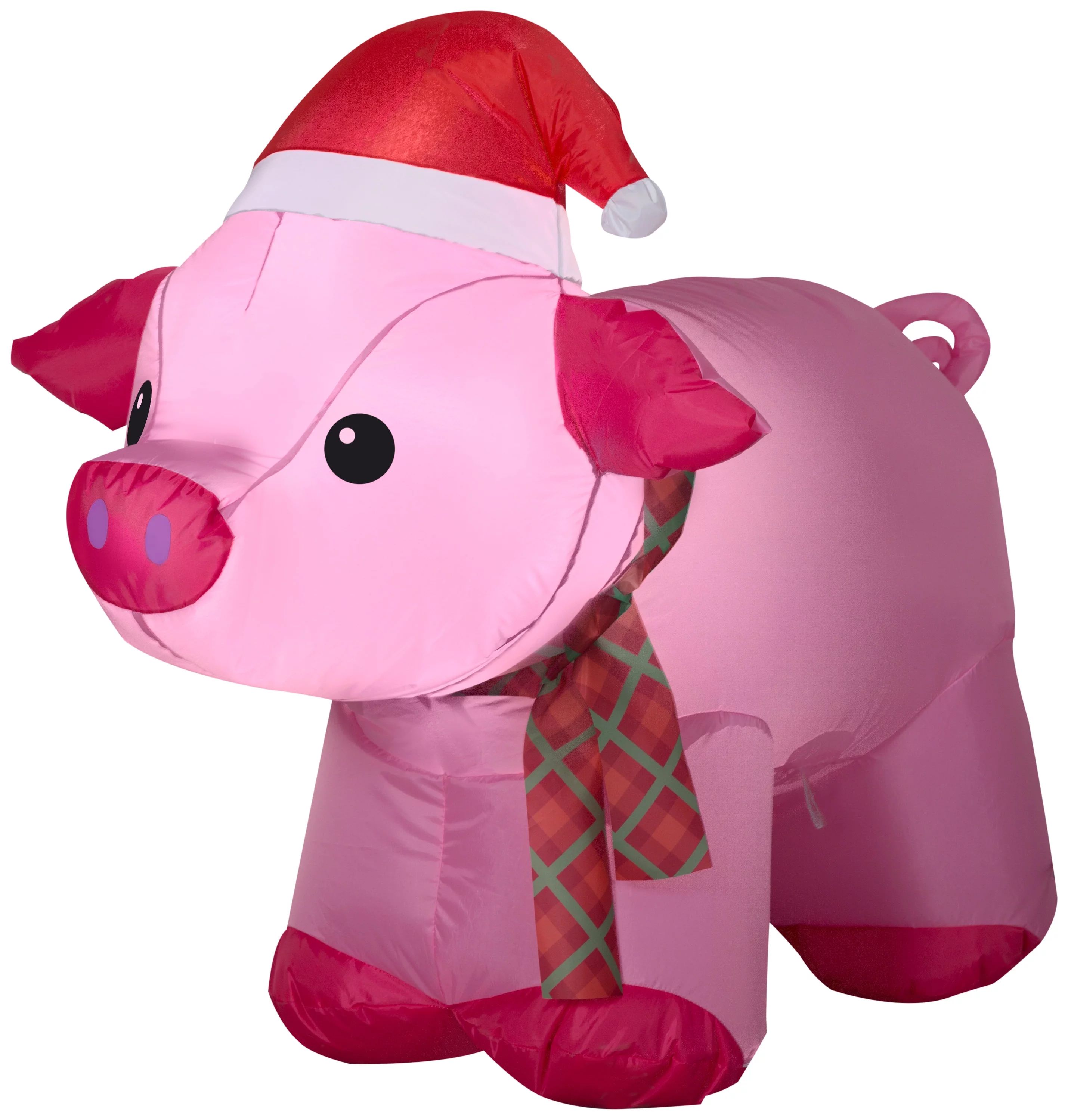 Gemmy Christmas Airblown Inflatable Inflatable Christmas Pig, 2.5 ft Tall, pink - Walmart.com | Walmart (US)
