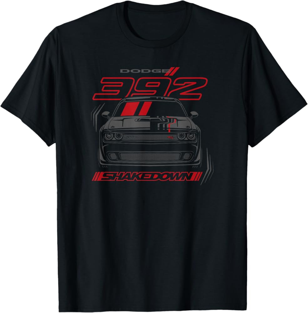 Dodge Challenger 392 Shakedown, Last Call T-Shirt | Amazon (US)