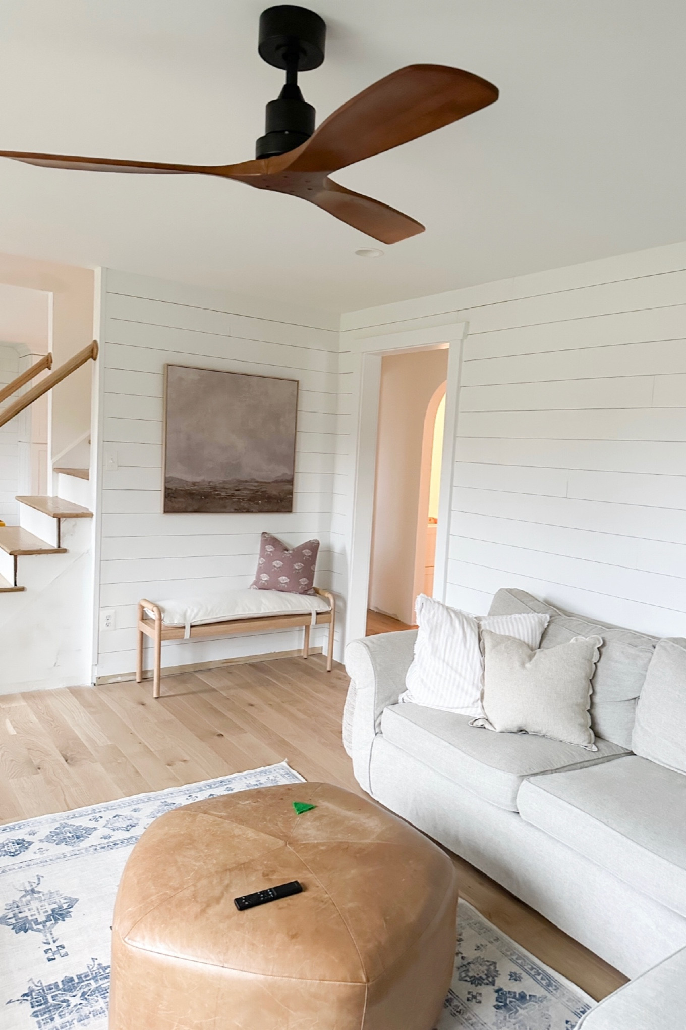 Love this pottery barn dupe ceiling fan 

#LTKhome