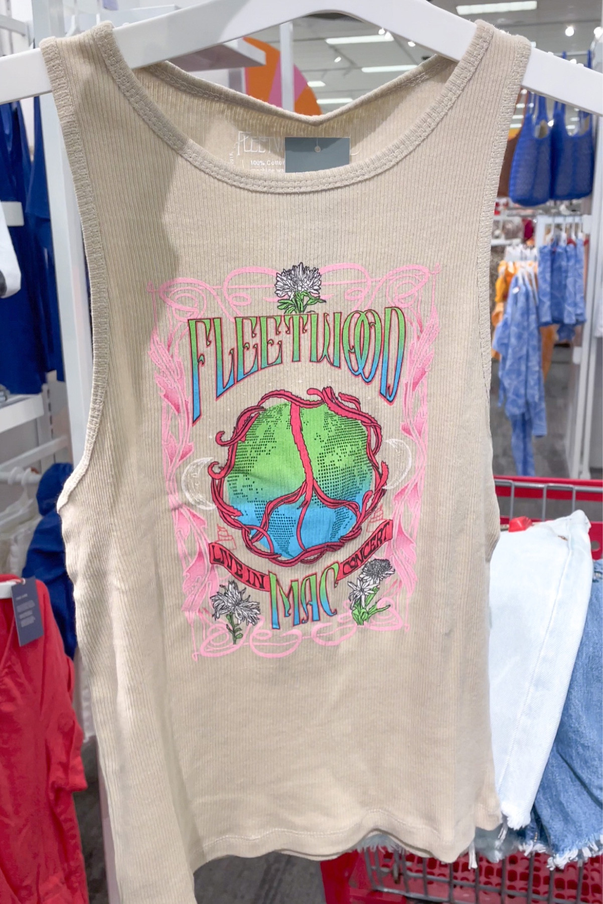 New $14.99 Fleetwood Mac tank top from Target! 

#LTKFind #LTKunder50 #LTKstyletip