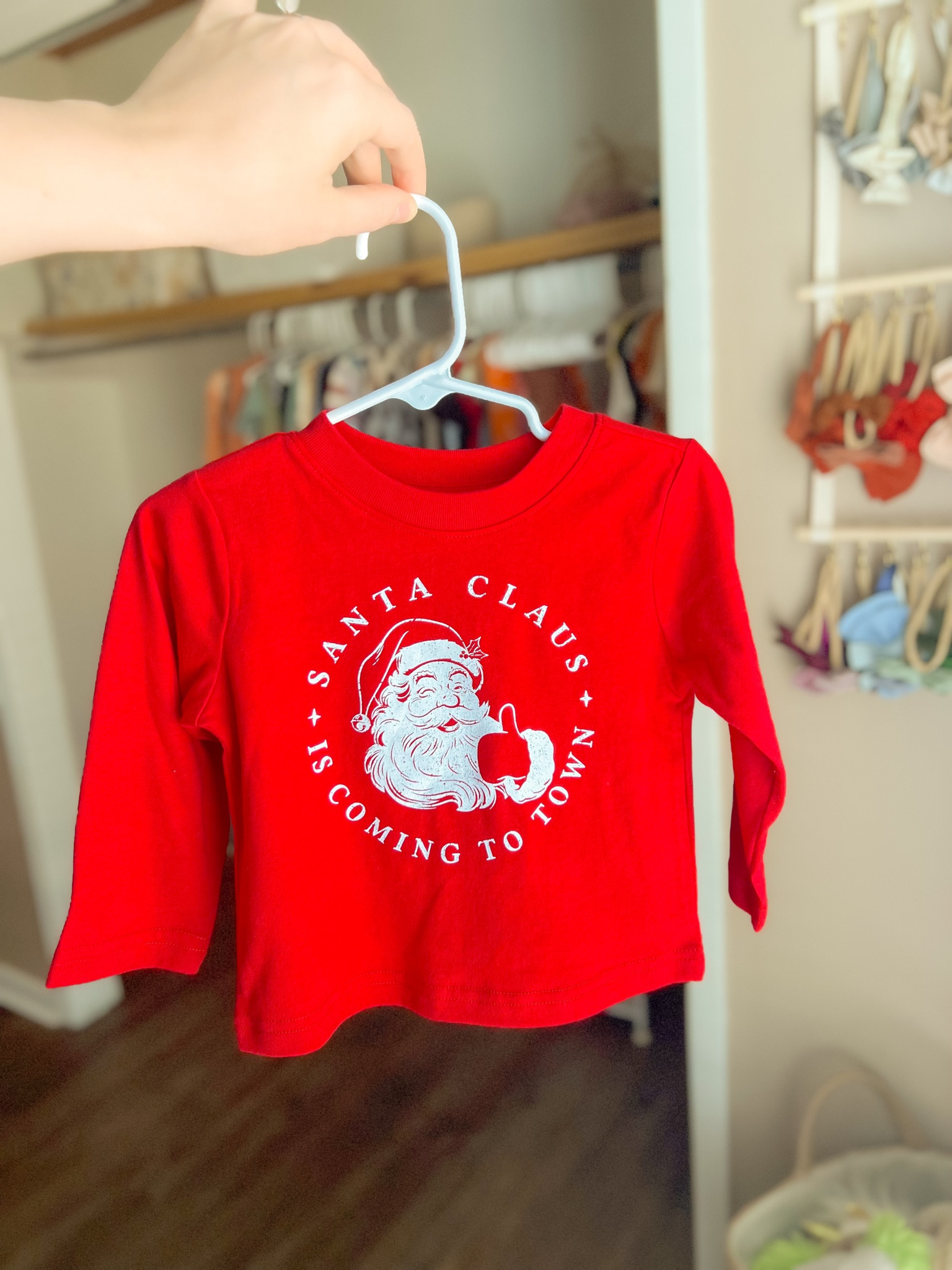 Vintage Santa Long Sleeve 

#LTKSeasonal #LTKbaby #LTKkids