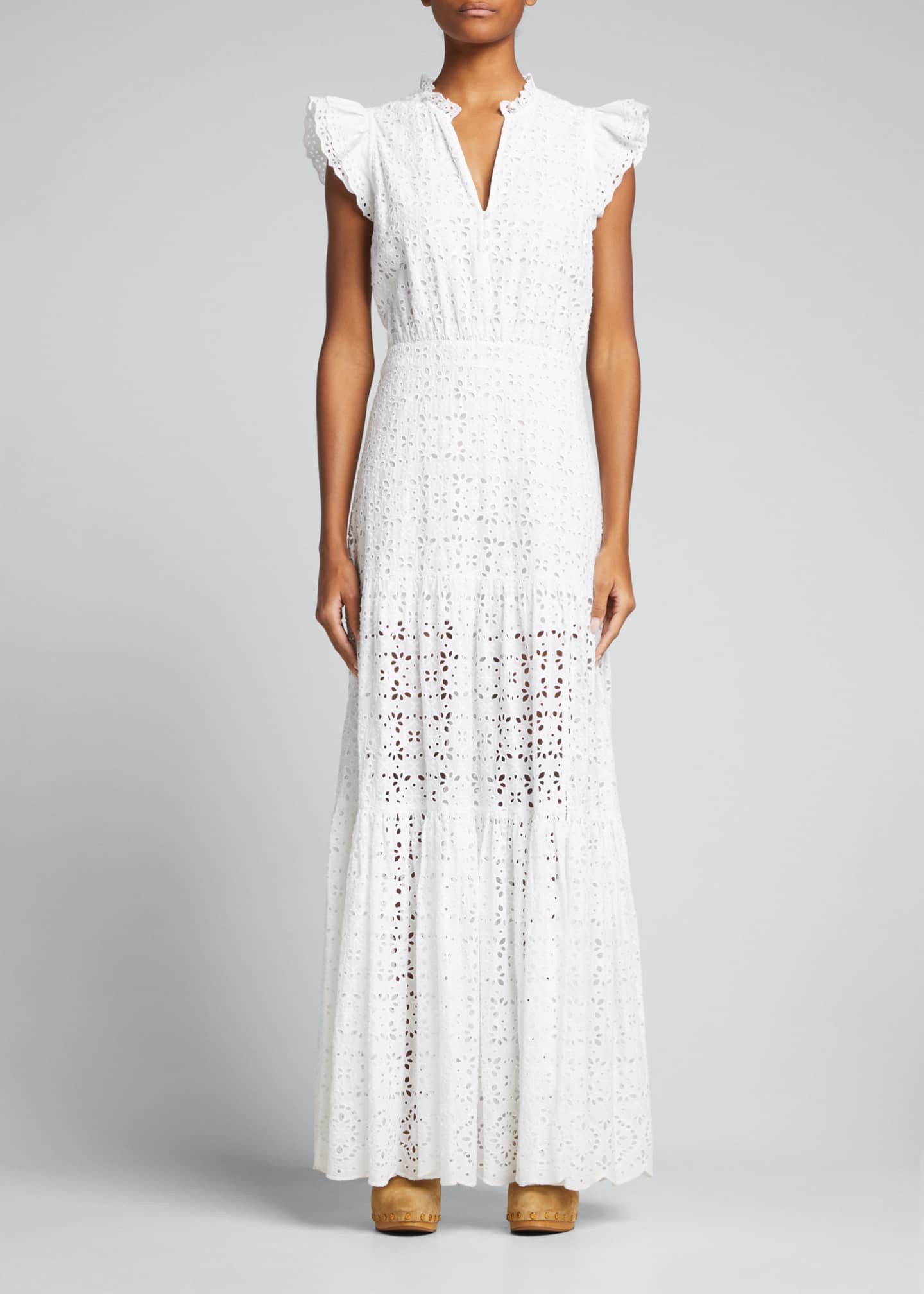 Veronica Beard Satori Eyelet Maxi Dress | Bergdorf Goodman