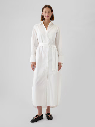 Organic Cotton Maxi Shirtdress | Gap (US)