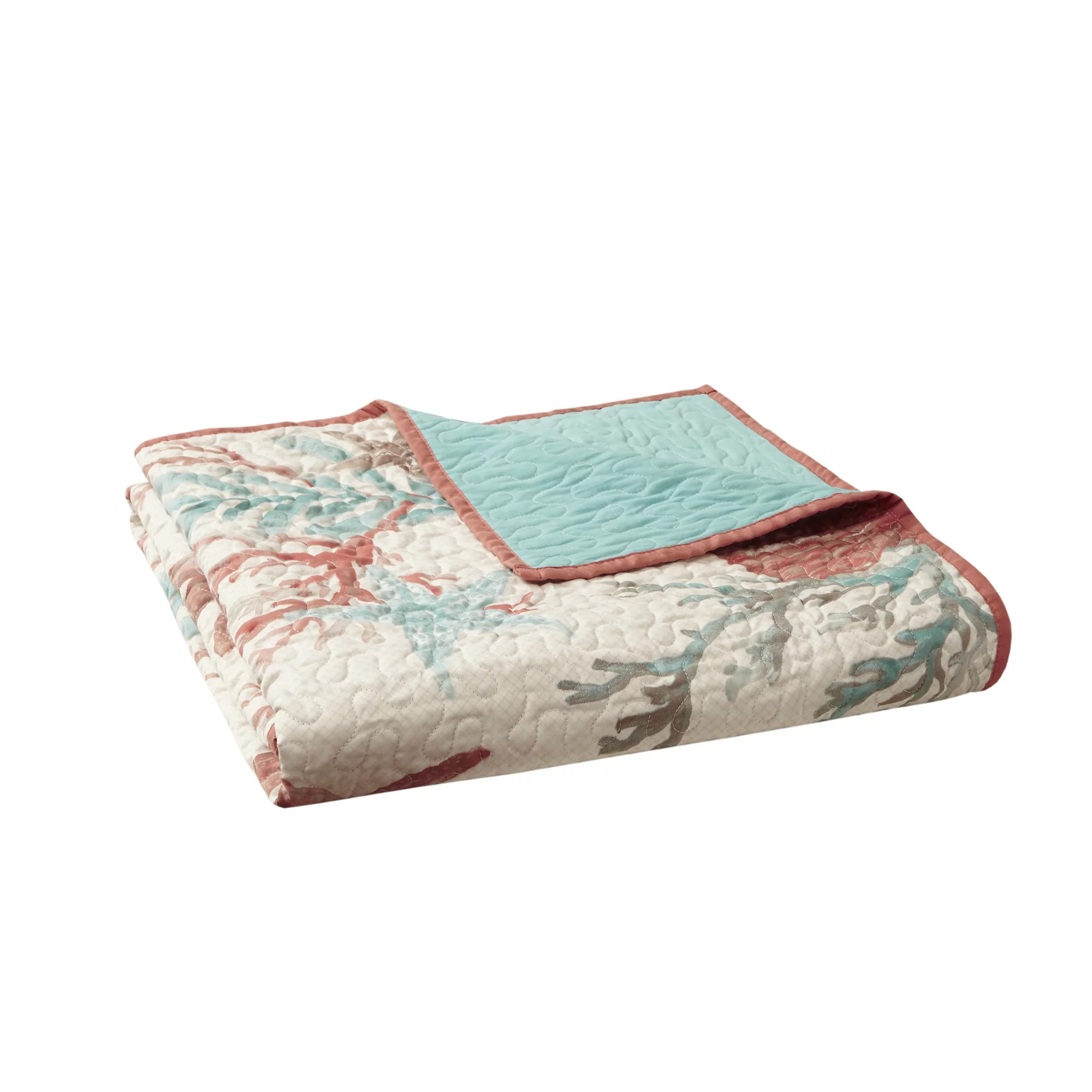 Home Essence Ocean View Quilted Throw - Walmart.com | Walmart (US)