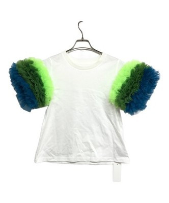 TOMO KOIZUMI Ruffle Sleeve T-Shirt TK001 Multicolor Ruffle Sleeve M Multicolor | eBay US