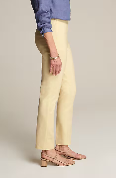 Versatile Cotton-Stretch Slim-Leg Pants | J. Jill