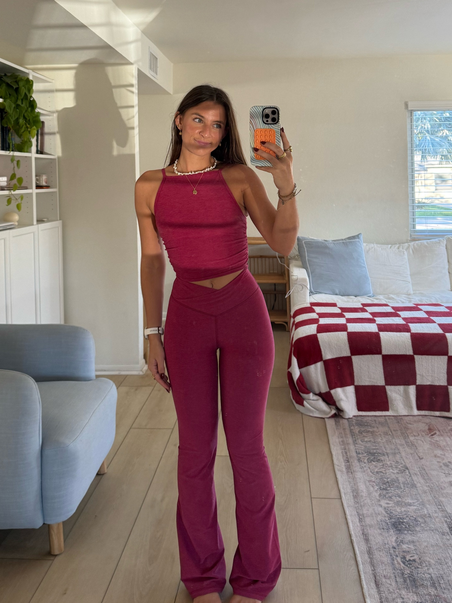 I got so many compliments on this set! So comfy - I did size XS curve love and it fits true to size (maybe size down if between) 

#LTKFindsUnder100 #LTKStyleTip #LTKActive