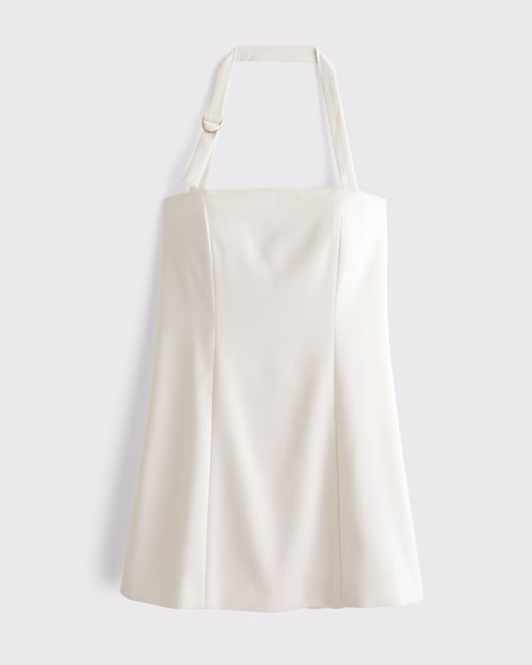 Women's Halter Tailored Mini Dress | Women's Dresses & Jumpsuits | Abercrombie.com | Abercrombie & Fitch (US)