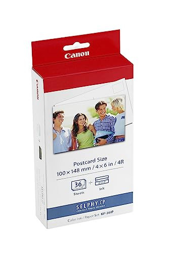 Canon KP-36IP Paper Pack for Canon Printer (36 Sheets) | Amazon (US)