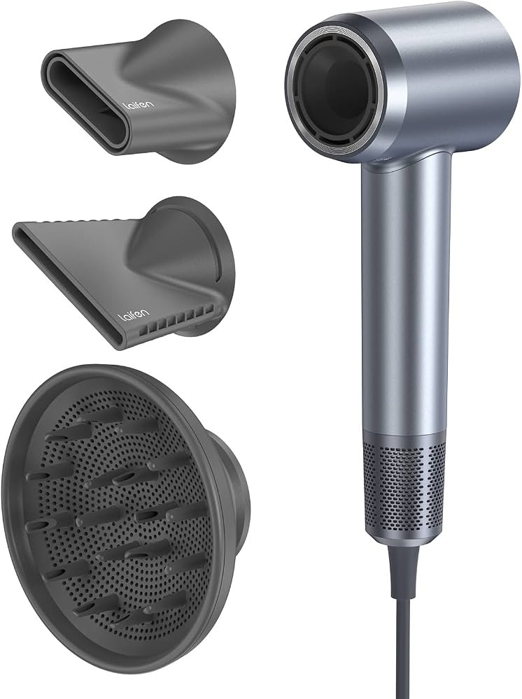 Laifen Hair Dryer, Negative Ionic Blow Dryer with 110, 000 RPM Brushless Motor for Fast Drying, H... | Amazon (US)