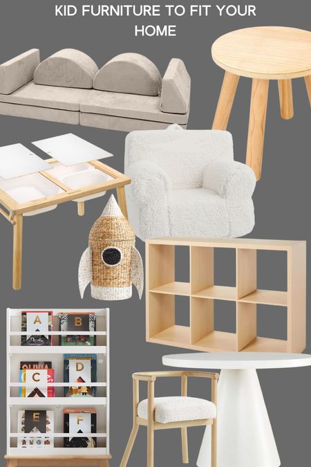 A few of our favorite kid friendly furniture pieces to *try* to keep organized around the home! 🤪

#LTKHome #LTKKids