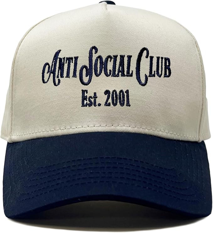 Funky Junque Two Tone Vintage Canvas Snapback Hats Men Women Trendy Embroidered Trucker Baseball ... | Amazon (US)