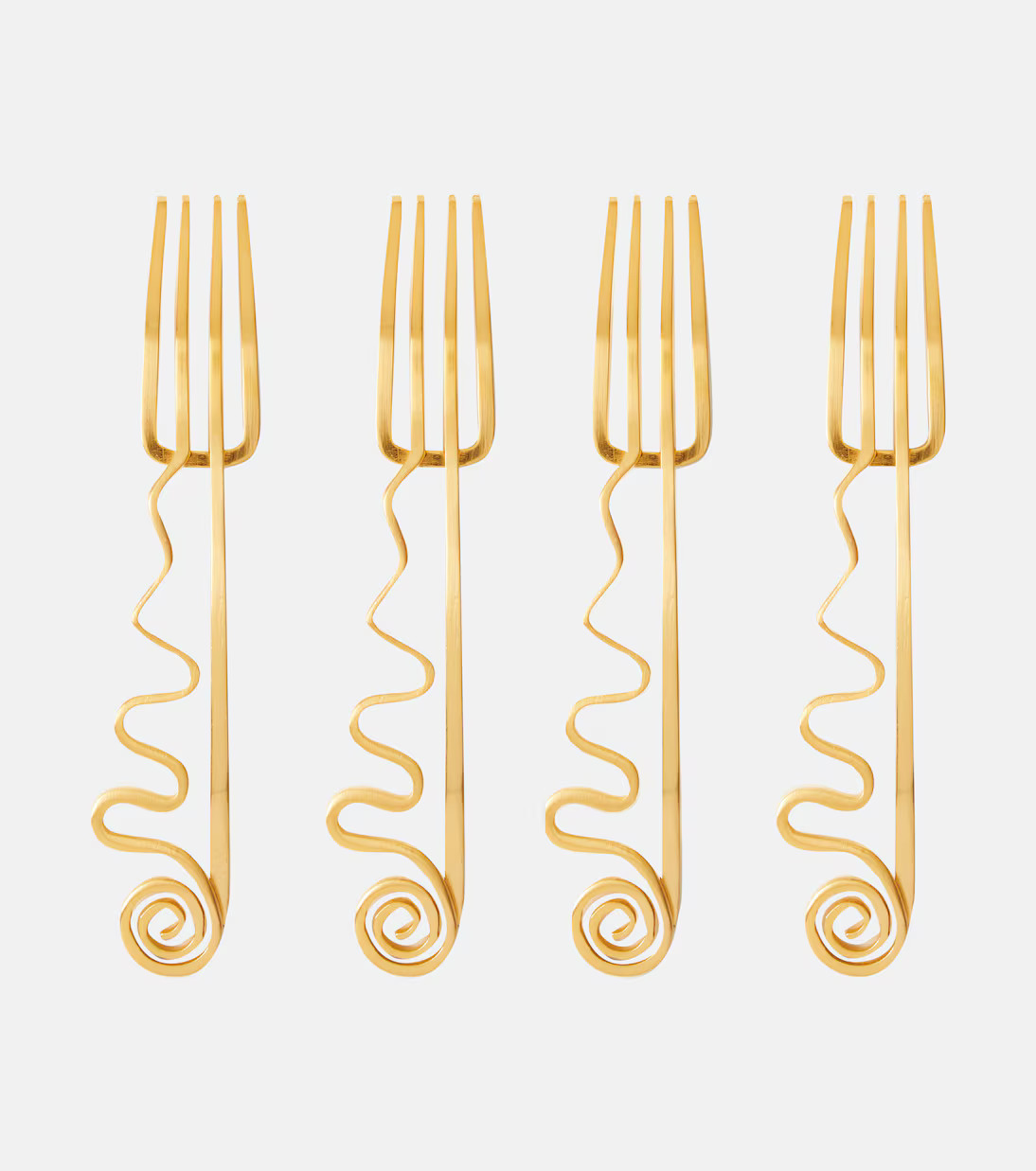 Set Spirale aus vier Cocktailgabeln | Mytheresa (DACH)