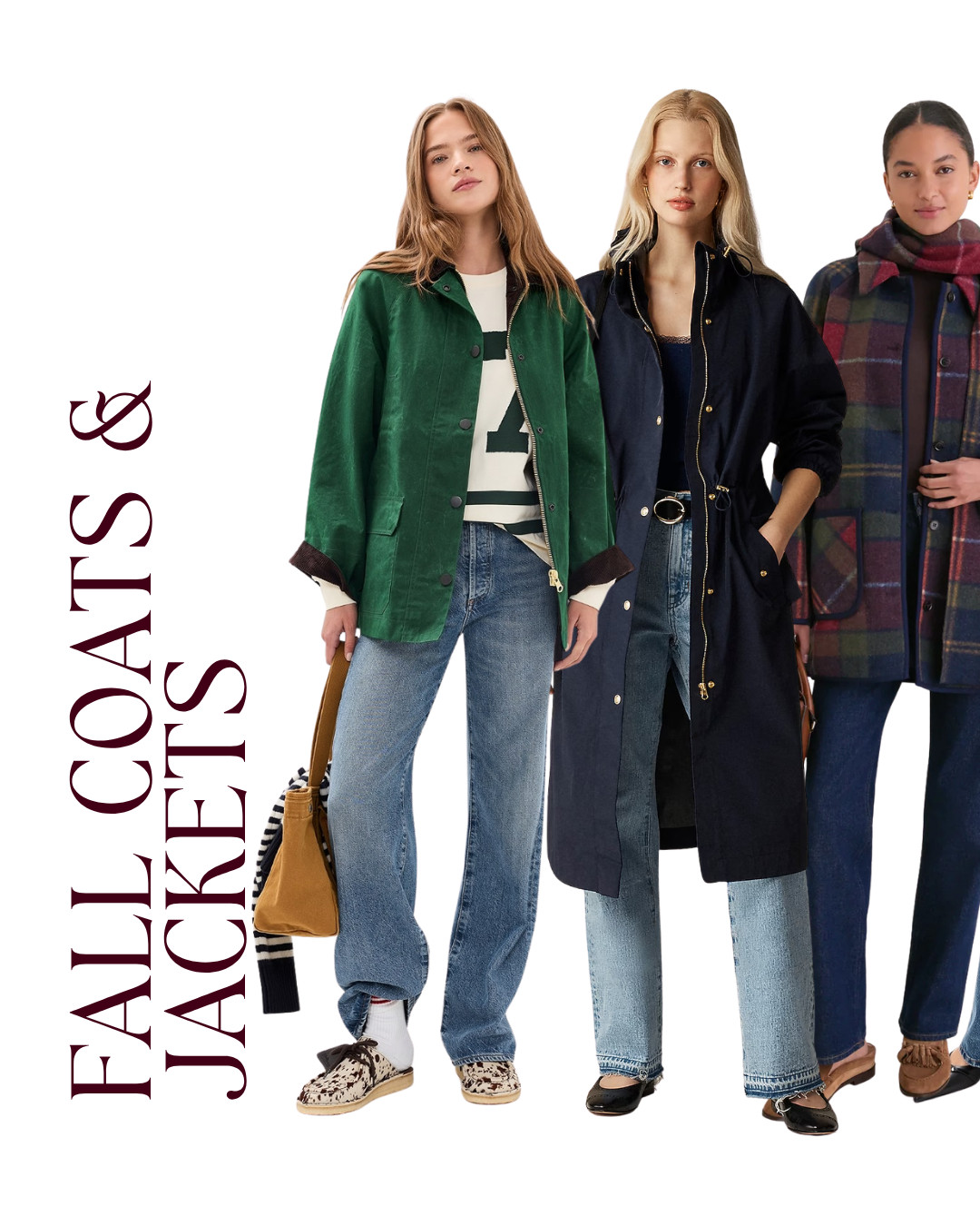 Fall coats I have my eye on this season 

[Barn Jacket, Madewell jacket, plaid scarf coat, cargo khaki trench coat, navy raincoat, Plaid Barn Jacket, long field jacket, Wool Shawl Collar Long Coat, Quince coat]  

 #LTKSeasonal