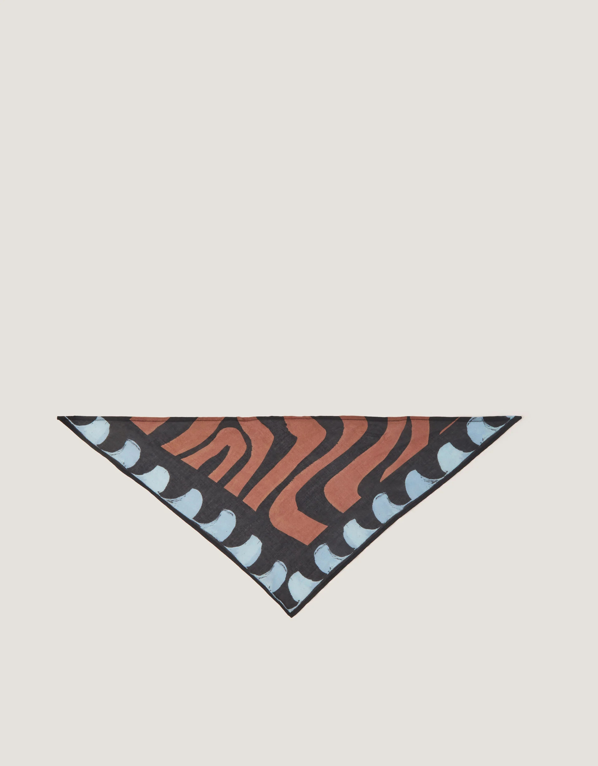 Callie Thorpe x Monsoon Wave Print Square Cotton Scarf | Monsoon (UK)