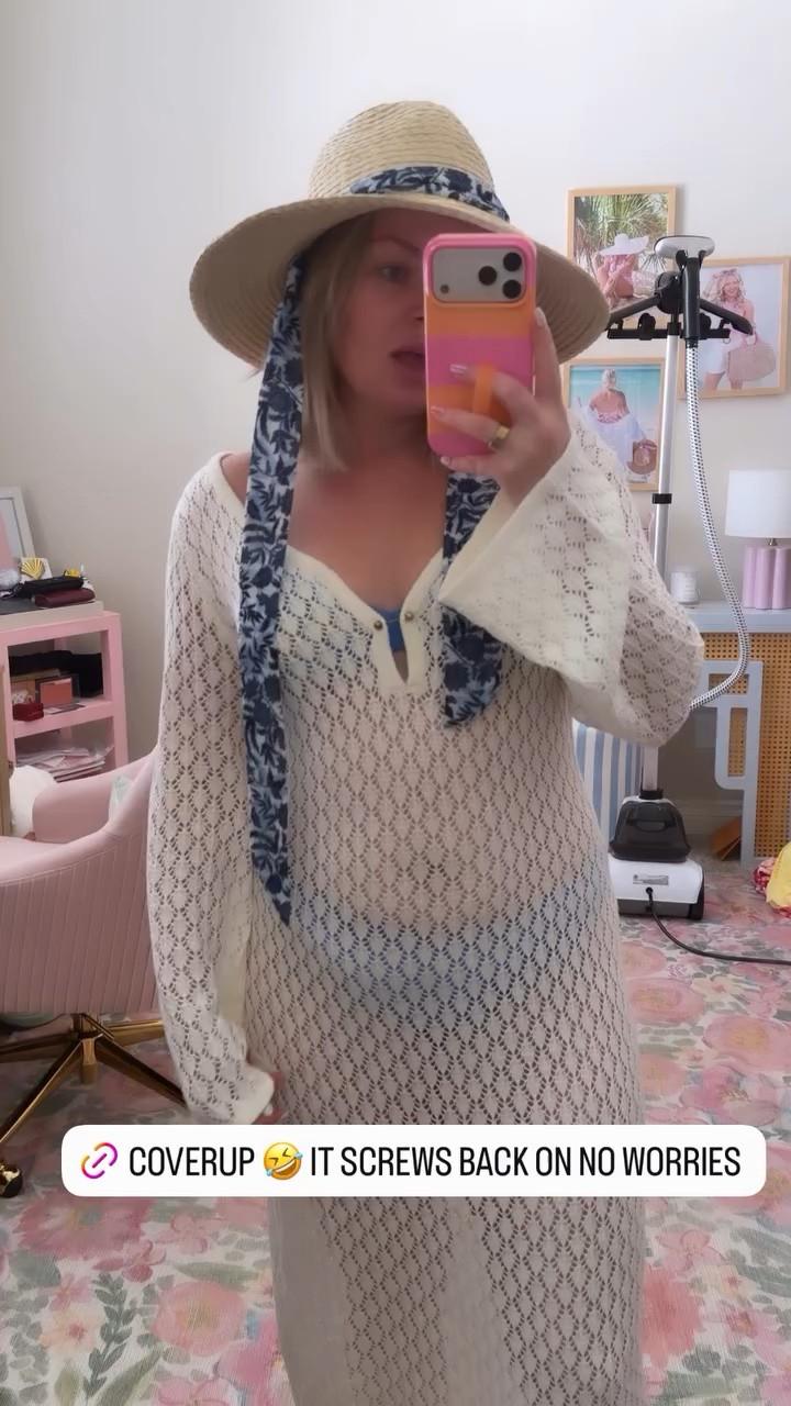 Cute long maxi coverup dress and here Walmart two piece with e the beading!!

#LTKSeasonal #LTKMidsize #LTKSwim