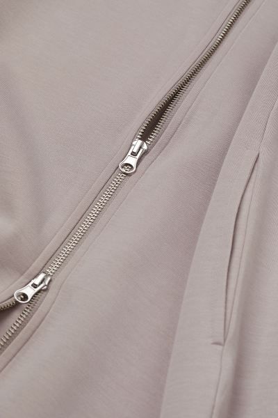 Long Hooded Sweatshirt Jacket | H&M (US + CA)