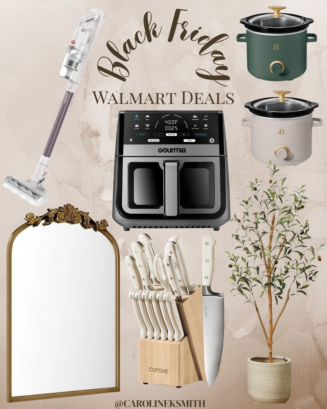Walmart Black Friday home finds 



Gold mirror, faux tree, olive tree, vacuum, kitchen sale, kitchen appliances 

#LTKHome #LTKCyberWeek #LTKfoodie