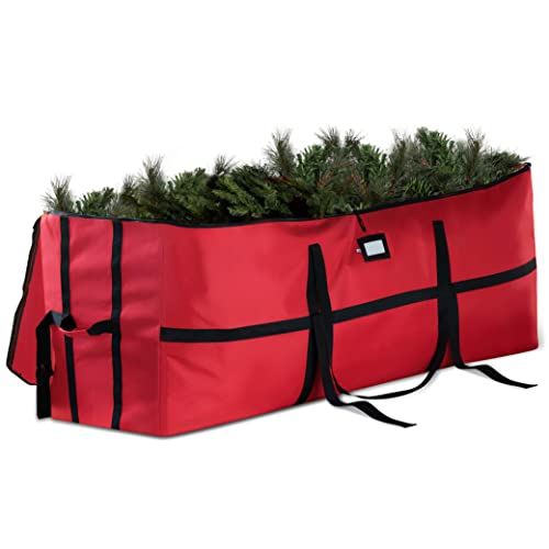 Zober Christmas Tree Storage Bag 9 Ft - Artificial Disassembled Christmas Tree Storage - 2 Zipper... | Amazon (US)