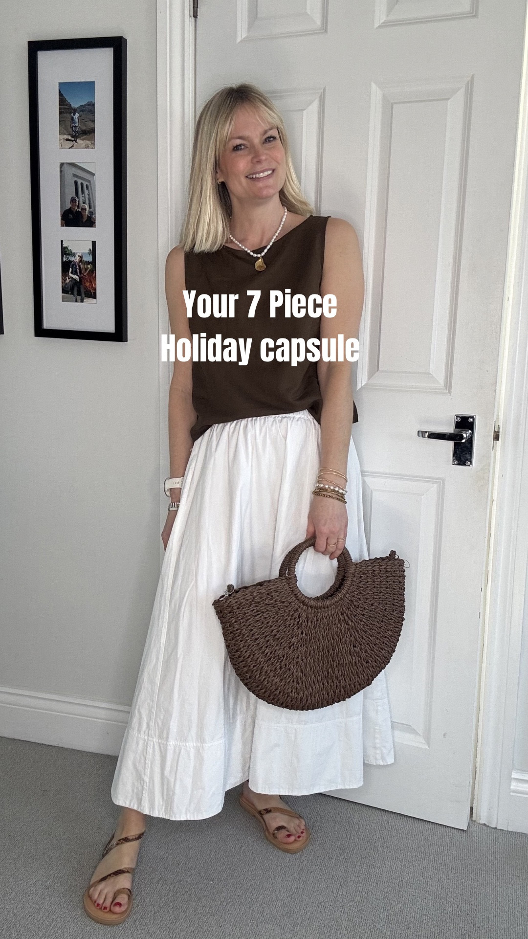 Travel light with this 7 piece capsule 

🧳 Choose a limited colour palette to help
🧳 Make sure the pieces all work together 
🧳 Versatility is the name of the game 

Bags Amelia Rose Accessories 
Sandals By Pollyanna 
Jewellery Clea Silk 

Holiday outfits 
Holiday capsule 

#LTKtravel #LTKuk #LTKstyletip