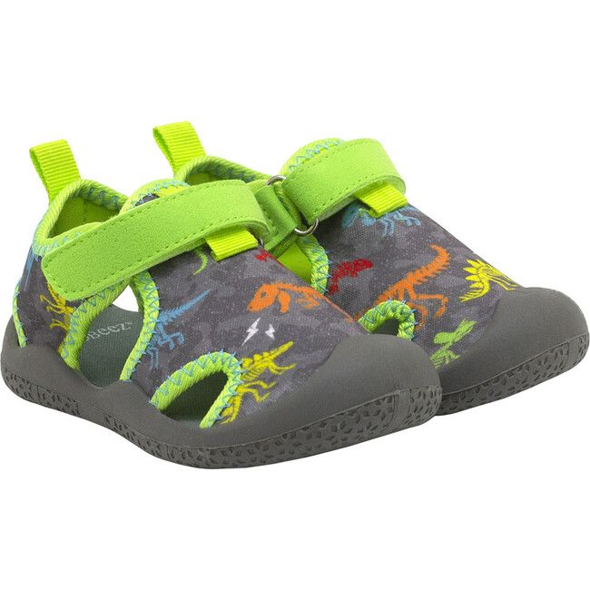 Robeez | Dinosaurs Water Shoes (Grey, Size 8) | Maisonette | Maisonette