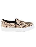 SODA Reign Girls Leopard Slip-On Shoes, Leopard, 12 | Amazon (US)